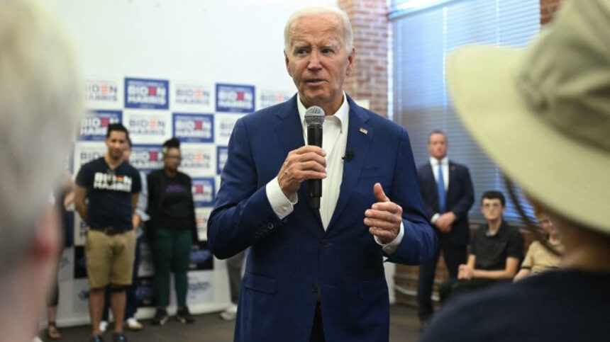 Biden pitches himself to high donors as Democrats’ ultimate bet in opposition to Trump