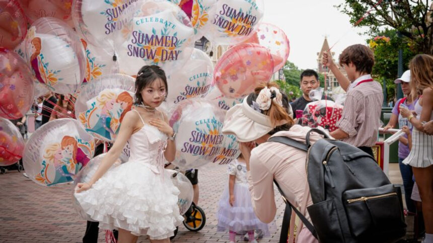 Fable, frills and a pink fox: Taking part in dress up at Hong Kong Disneyland